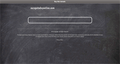 Desktop Screenshot of europetodayonline.com